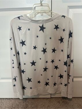 Blue star sweater